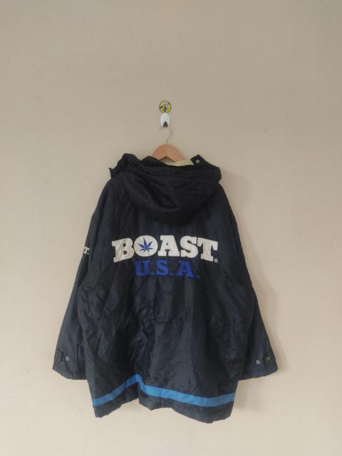 Other Designers Vintage - BOAST AMERICA LONG BLACK JACKET