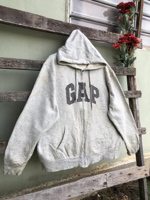 Other Designers Gap - GAP Spell Out Hoodie Zipper Up