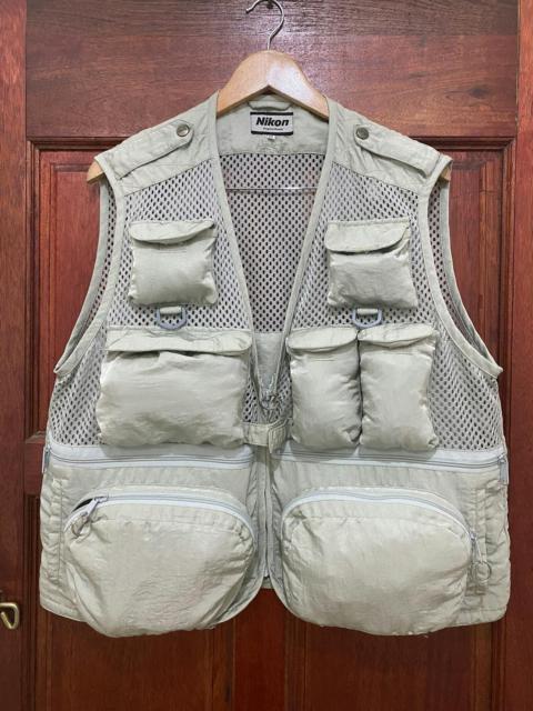 Other Designers 🔥 Vintage 90s Nikon Multiple Pockets 14 Tactical Vest