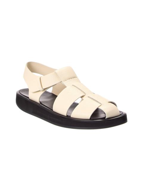 The Row The Row Fisherman Leather Sandal
