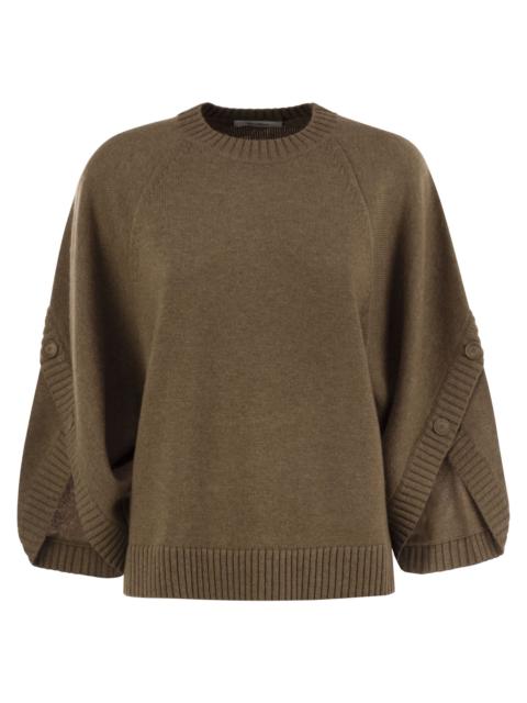 Max Mara Maxmara Women Ampex - Wool And Cashmere Over Sweater