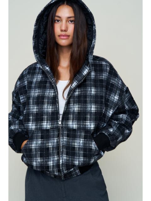 GUIZIO CHARLI HOODED QUILTED JACKET