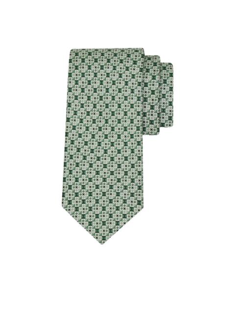 FERRAGAMO Ties Green, White