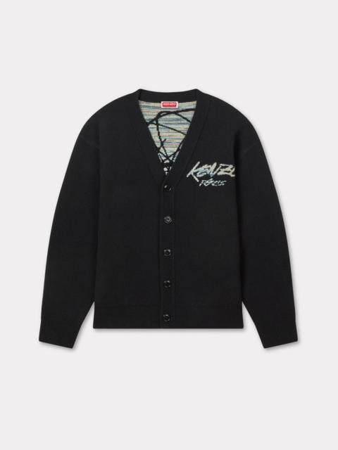 KENZO 'Kenzo x Futura 2000' genderless cardigan in wool