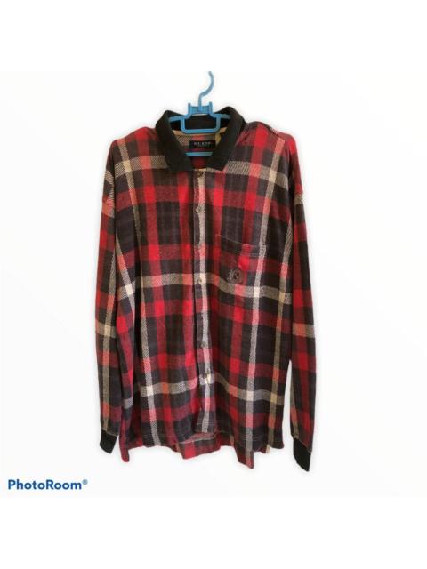 Other Designers Flannel × Guess - Guess Classic Rugged Flannel Shirt Button Up