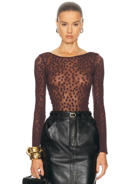 Wolford Sweet Dots String Bodysuit