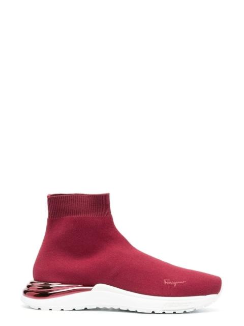 FERRAGAMO Ferragamo Ninette High-Top Sock Sneakers