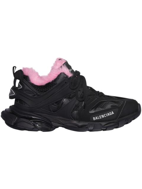 BALENCIAGA Balenciaga Track Fake Fur Black Pink (Women's)