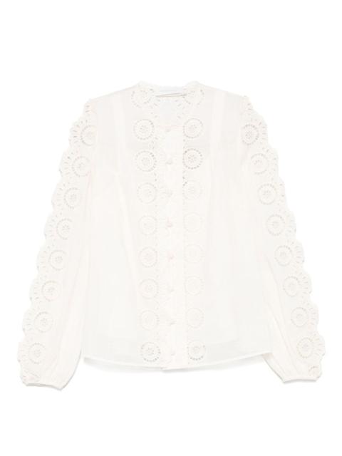 Zimmermann Shirts Ivory