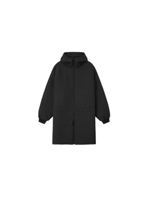 ESSENTIALS TECH NYLON HOODED PARKA (VINTAGE BLACK)