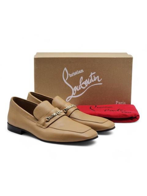 Christian Louboutin MJ Moc Man Loafers - Leather - Brown - 41 8US $1195