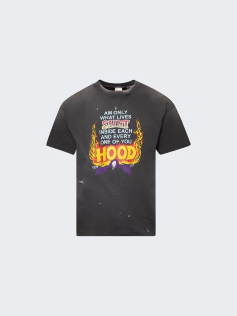 SAINT M×××××× X Neighborhood Hood Tee Black