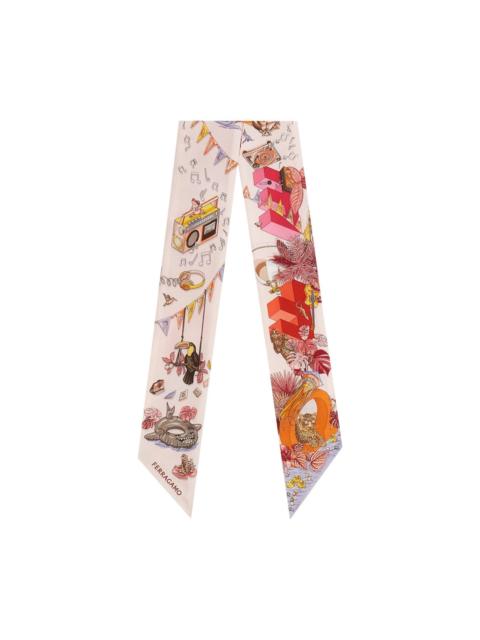 FERRAGAMO Ferragamo Women Jungle Party Print Mini Bandeau