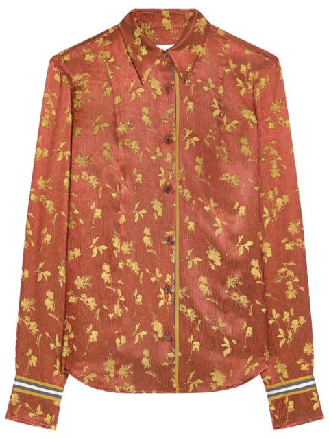 Dries Van Noten Camicia Jacquard Floreale Women
