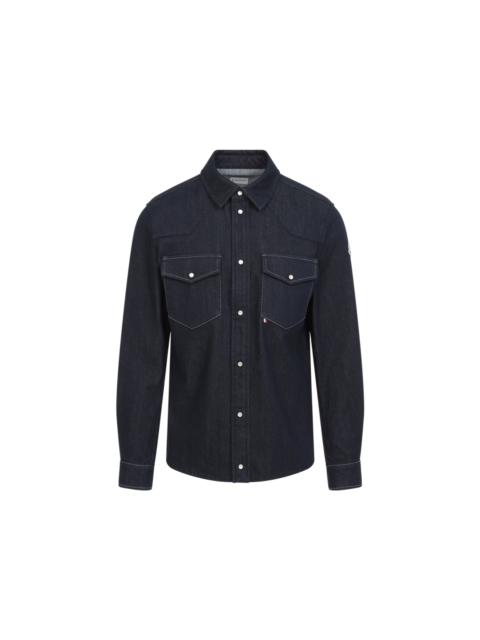 Moncler Moncler Denim Shirt Men
