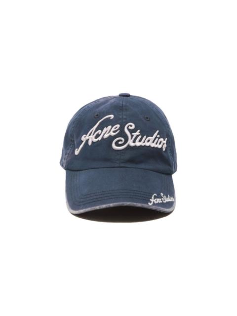 Acne Studios LOGO CAP (DEEP BLUE)