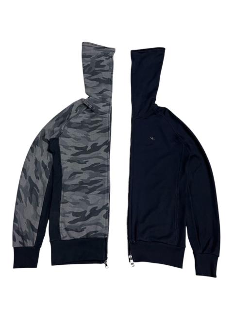Other Designers Magical Design - FYE🔥 Kapital Vibe Split Camo Hoodie 1PIU1UGUALE3 RELAX