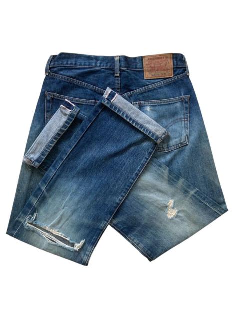 Rare..Distressed Levi’s Big E Lot 502 Selvedge Made in Japan