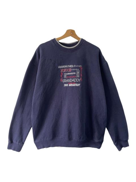 Other Designers Vintage 90’s GRANDFATHER Pop Pop Crewneck Sweatshirt Size XL