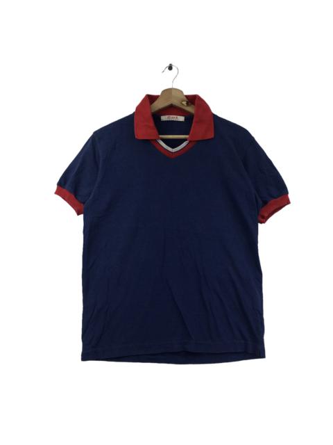 Other Designers 45rpm - Vtg 45RPM & JOUBU De NAGAMOCHI Indigo Polo Tee Shirt