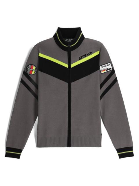SPYDER Mens Garmisch Sweater - Lime
