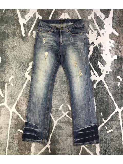 Other Designers Distressed Denim - Lowbox Distressed Flare Jeans KJ1958