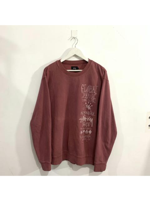 Stüssy Stussy Embroidery Logo Sweatshirt Crewneck