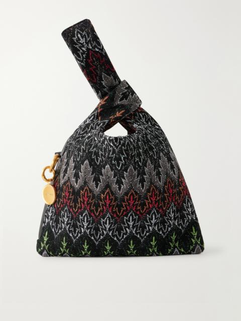 Missoni Striped Lurex Shoulder Bag