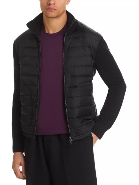 Moncler Padded Zip Up Cardigan