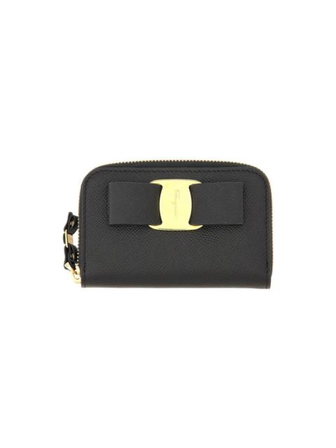 FERRAGAMO Card Holder "vara"