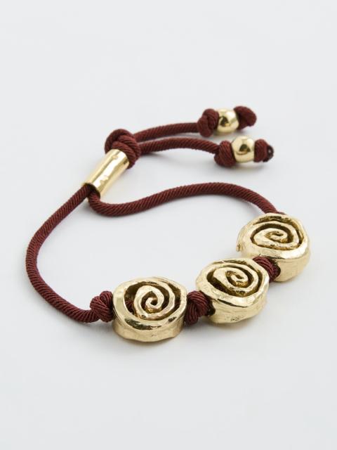 ALÉMAIS Le Jardin Spiral Cord Bracelet