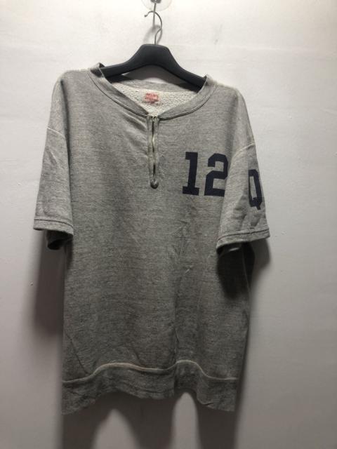 Other Designers The Real McCoy's - THE REAL McCOY’S Sweater Half Zip Short Sleeve Sweatshirt