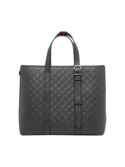 GUCCI Gucci Men Big Gg Emblem Shopping Bag