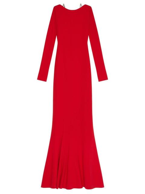 Givenchy Long Sleeve Dress W/ Chain