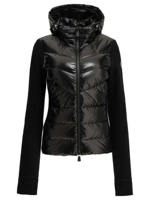 Moncler Grenoble Moncler Grenoble Padded Zip-up Sweatshirt Black