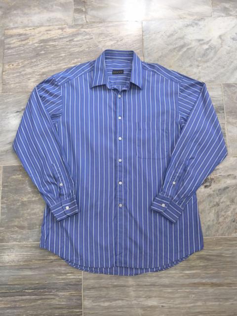 GUCCI Gucci Tom Ford - Striped Button Up Shirt