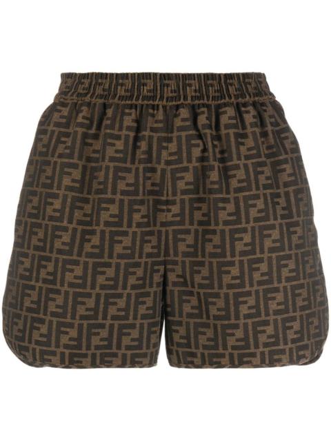 FENDI Ff Canvas Shorts