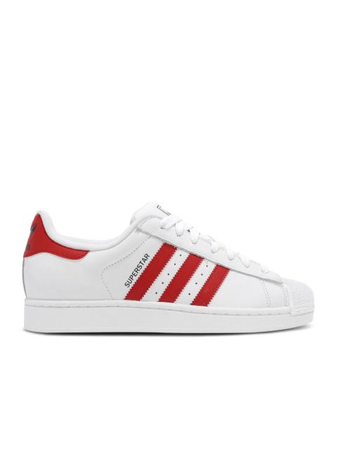 adidas SUPERSTAR 2 'WHITE SCARLET'