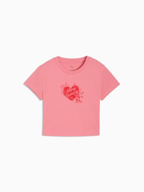 PUMA House of Graphics Women's Baby Tee