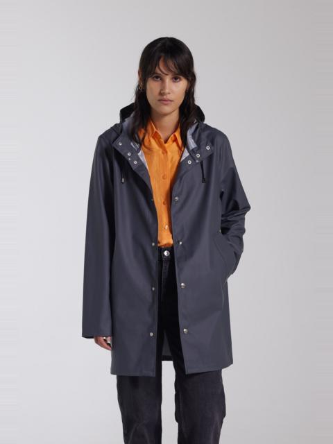 Stutterheim Stutterheim Stockholm Lightweight Raincoat in Charcoal at Nordstrom