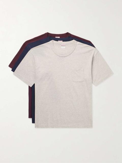 Sublig Jumbo Three-Pack Cotton-Blend Jersey T-Shirts