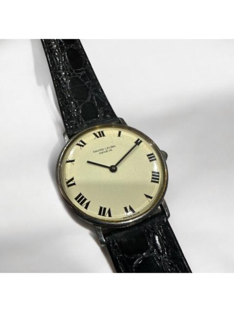 Other Designers Designer - FAVRE LEUBA ROMAN NUMERAL WRIST WATCH
