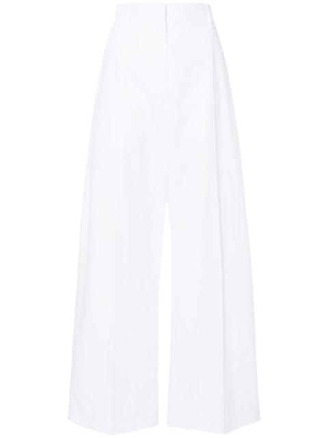 Sportmax Sportmax Women Wide-Leg Cotton Trousers