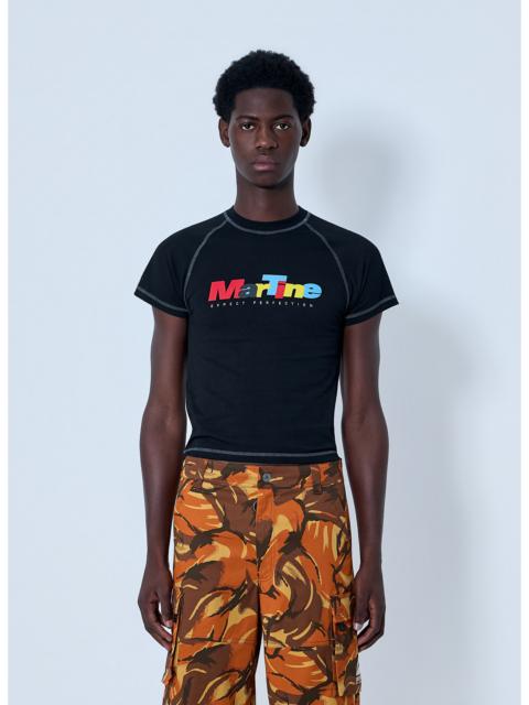 Martine Rose Martine Rose Men Logo Motif T-Shirt