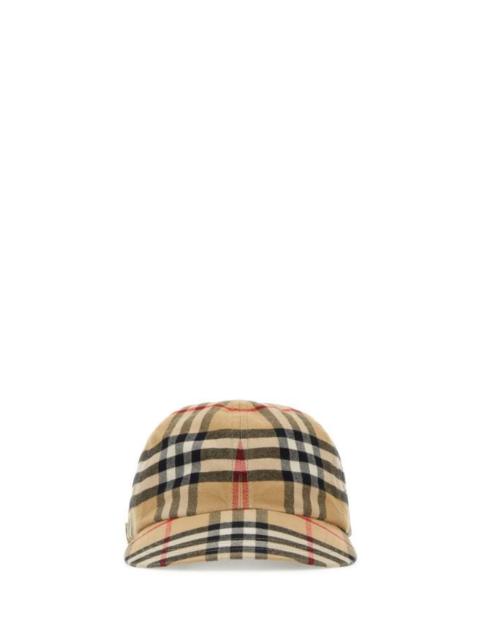 Burberry Unisex Embroidered Cotton Baseball Cap
