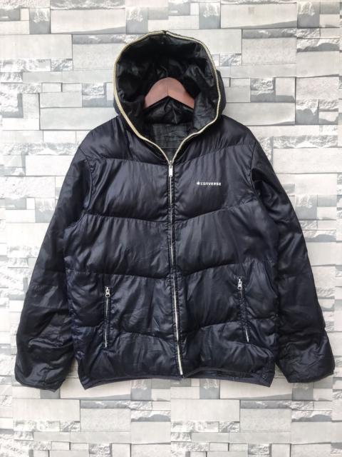 Other Designers Converse × Japanese Brand × Vintage - Vintage Converse Reversible Puffer Hood Jacket