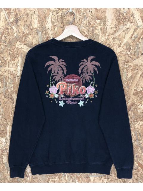 Other Designers Vintage - Vintage Hawaiian Piko Big Print Crewneck Sweatshirt
