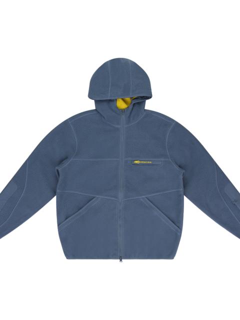 AIMÉ LEON DORE NEW BALANCE FULL-ZIP FLEECE HOODIE "INDIGO"