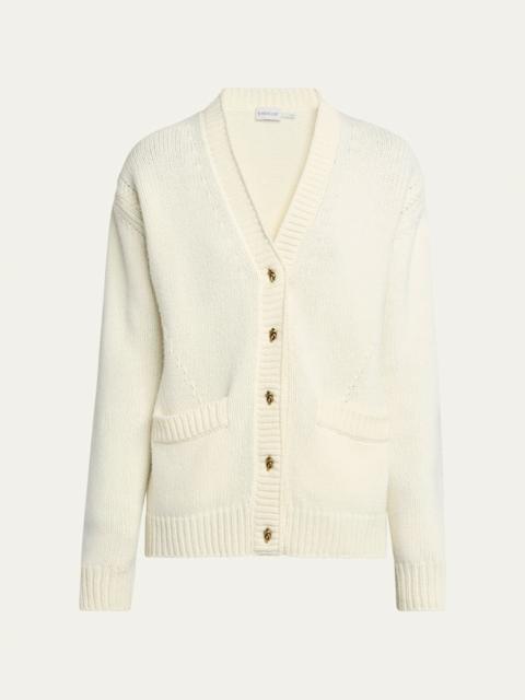 Moncler Wool-Cashmere Cardigan