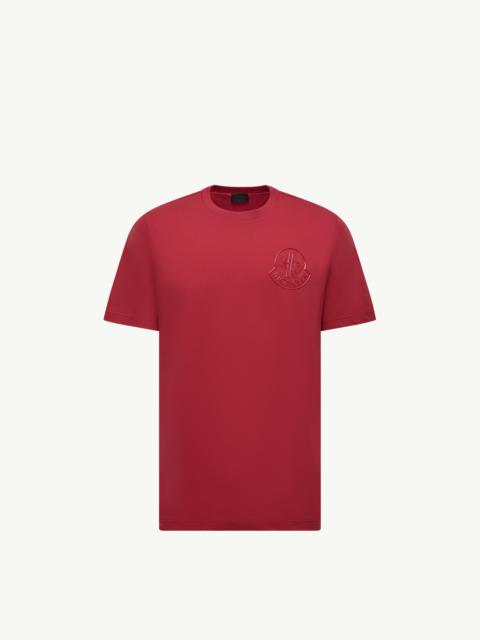 Moncler Three-Dimensional Logo Cotton T-Shirt